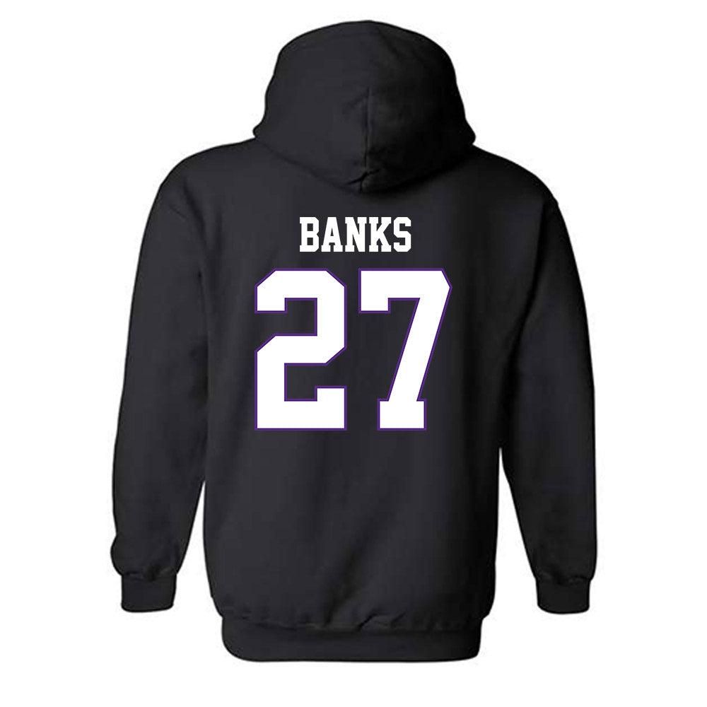 TCU - NCAA Women's Soccer : Camille Banks - Classic Fashion Shersey Hooded Sweatshirt-1