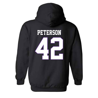 TCU - NCAA Football : Sebastian Peterson - Classic Fashion Shersey Hooded Sweatshirt-1