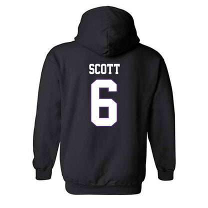 TCU - NCAA Football : Jeremy Scott - Classic Fashion Shersey Hooded Sweatshirt-1