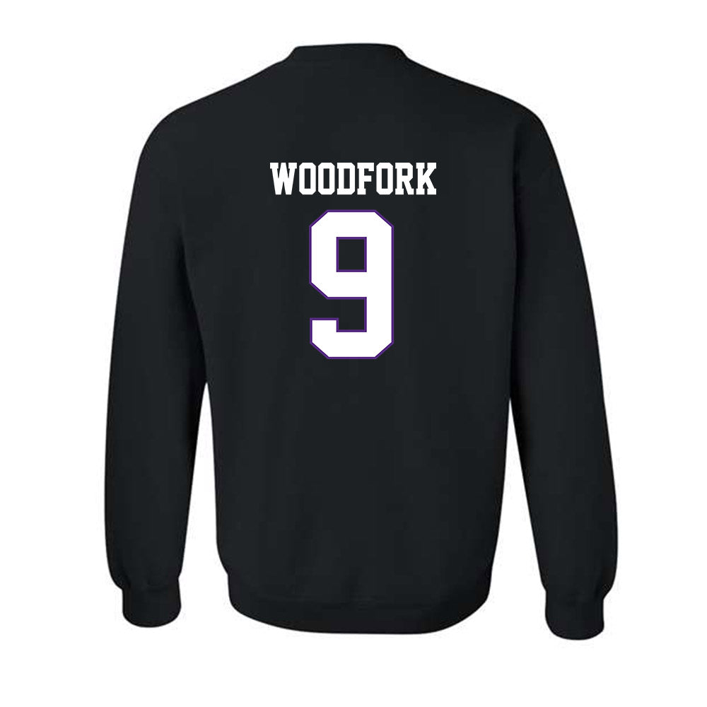 TCU - NCAA Football : Chad Woodfork - Classic Fashion Shersey Crewneck Sweatshirt-1