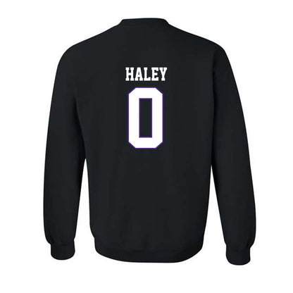 TCU - NCAA Football : Sam Haley - Classic Fashion Shersey Crewneck Sweatshirt-1