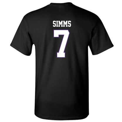 TCU - NCAA Football : Julius Simms - Classic Fashion Shersey T-Shirt-1