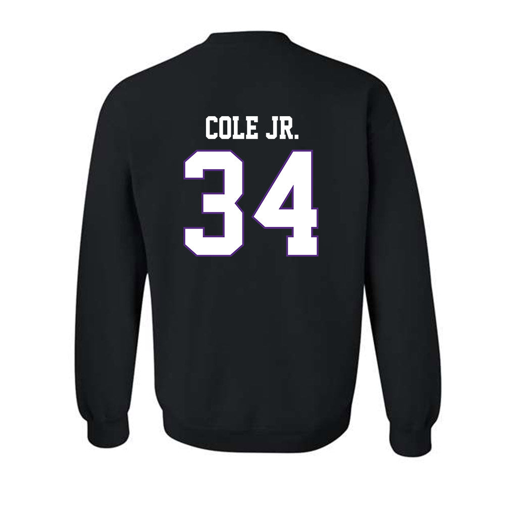 TCU - NCAA Football : Perry Cole Jr. - Classic Fashion Shersey Crewneck Sweatshirt-1