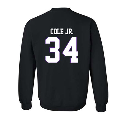 TCU - NCAA Football : Perry Cole Jr. - Classic Fashion Shersey Crewneck Sweatshirt-1
