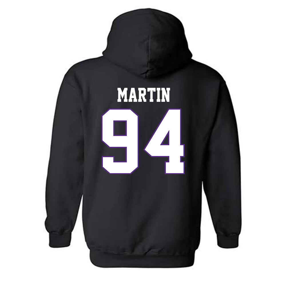 TCU - NCAA Football : Jared Martin - Classic Fashion Shersey Hooded Sweatshirt-1