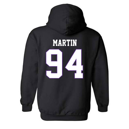 TCU - NCAA Football : Jared Martin - Classic Fashion Shersey Hooded Sweatshirt-1