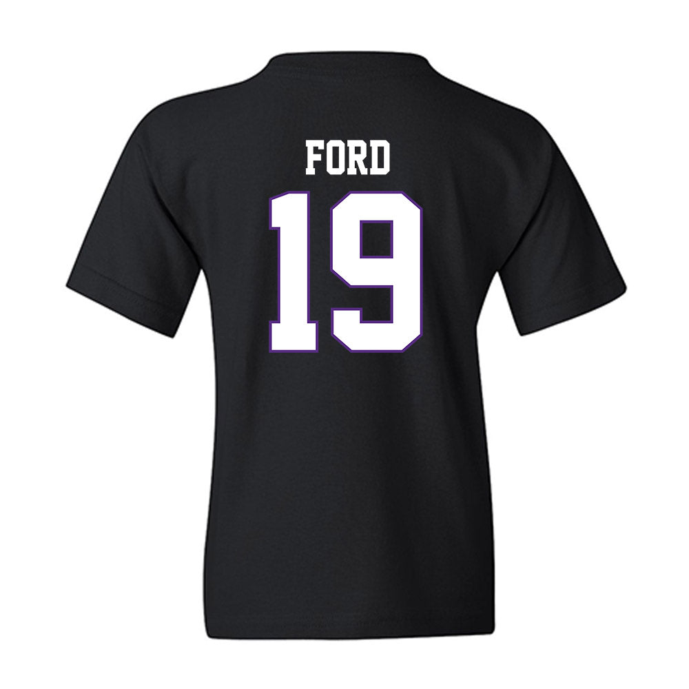 TCU - NCAA Football : Jesse Ford - Classic Fashion Shersey Youth T-Shirt-1