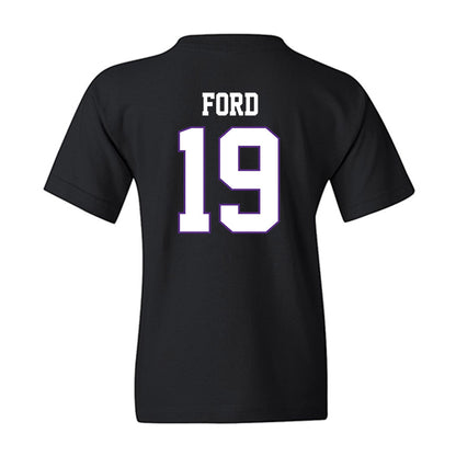 TCU - NCAA Football : Jesse Ford - Classic Fashion Shersey Youth T-Shirt-1