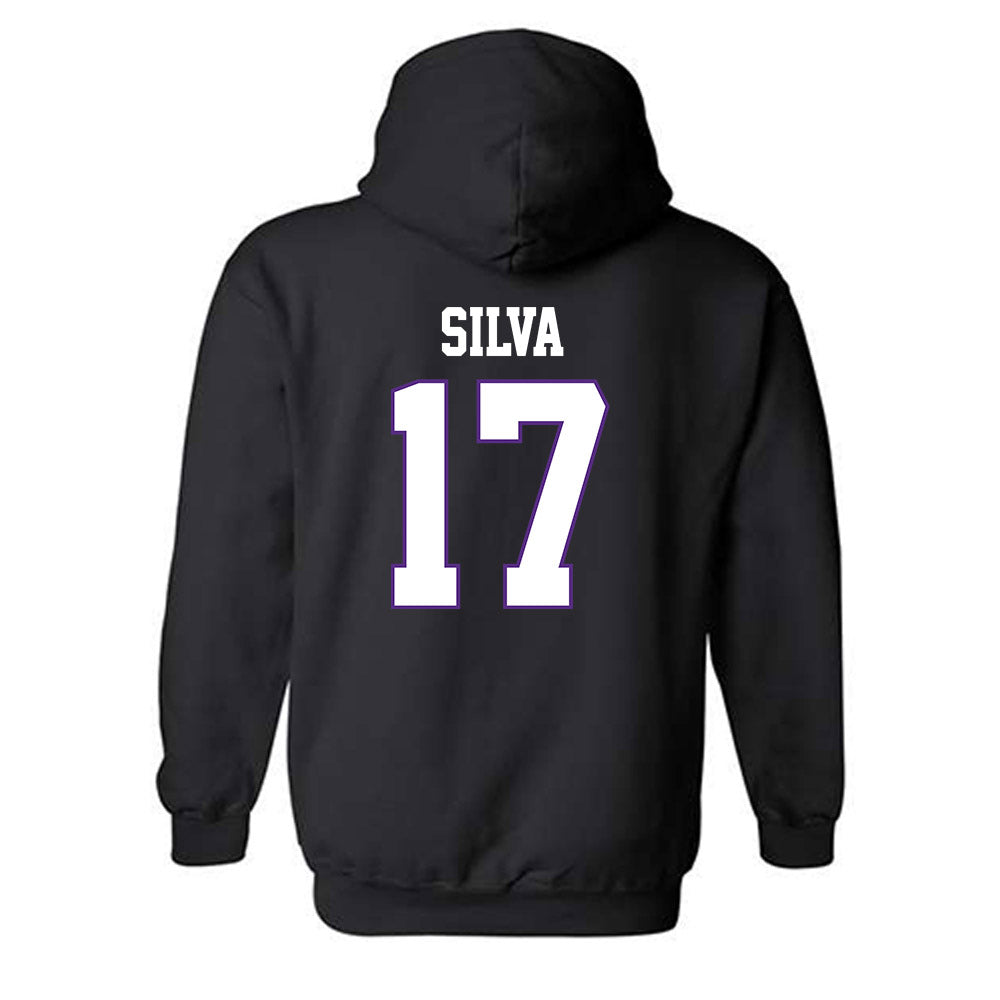 TCU - NCAA Women's Basketball : Clara Silva - Classic Fashion Shersey Hooded Sweatshirt-1