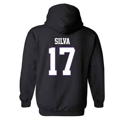 TCU - NCAA Women's Basketball : Clara Silva - Classic Fashion Shersey Hooded Sweatshirt-1