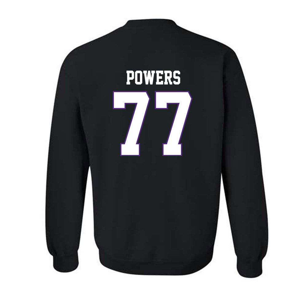 TCU - NCAA Football : Cooper Powers - Classic Fashion Shersey Crewneck Sweatshirt-1