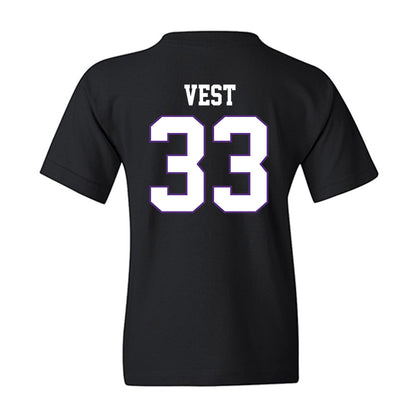 TCU - NCAA Women's Soccer : Grace Vest - Classic Fashion Shersey Youth T-Shirt-1
