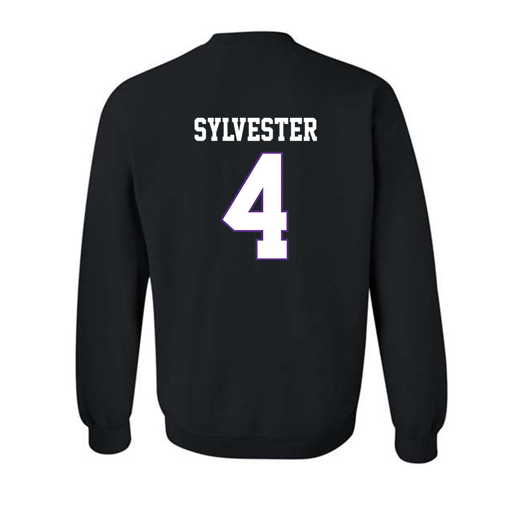 TCU - NCAA Women's Volleyball : Sarah Sylvester - Classic Fashion Shersey Crewneck Sweatshirt-1