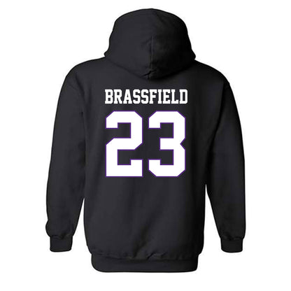 TCU - NCAA Baseball : Mason Brassfield - Classic Fashion Shersey Hooded Sweatshirt-1