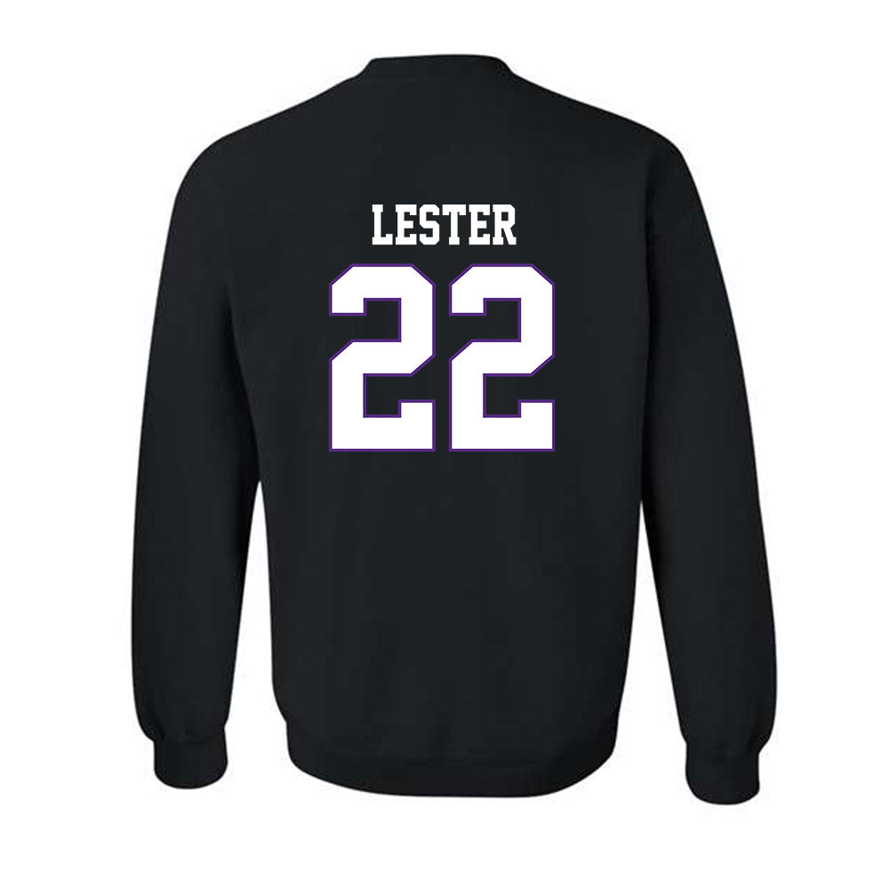 TCU - NCAA Football : Jordan Lester - Classic Fashion Shersey Crewneck Sweatshirt