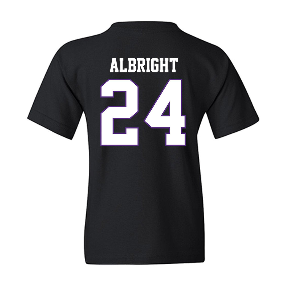 TCU - NCAA Football : Joseph Albright - Classic Fashion Shersey Youth T-Shirt-1