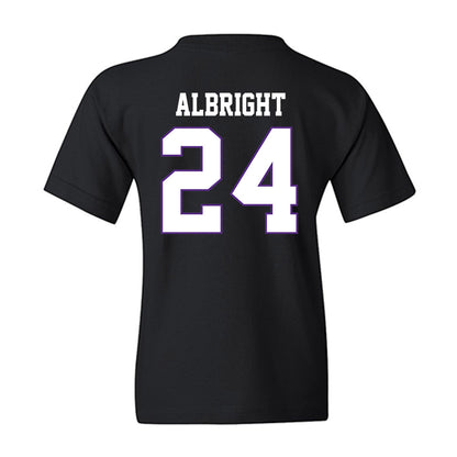 TCU - NCAA Football : Joseph Albright - Classic Fashion Shersey Youth T-Shirt-1
