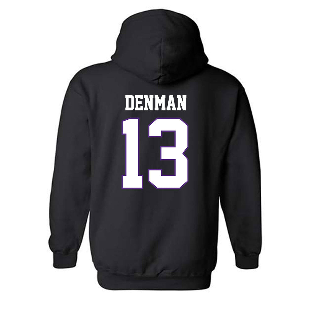 TCU - NCAA Football : Jon Denman - Classic Fashion Shersey Hooded Sweatshirt-1