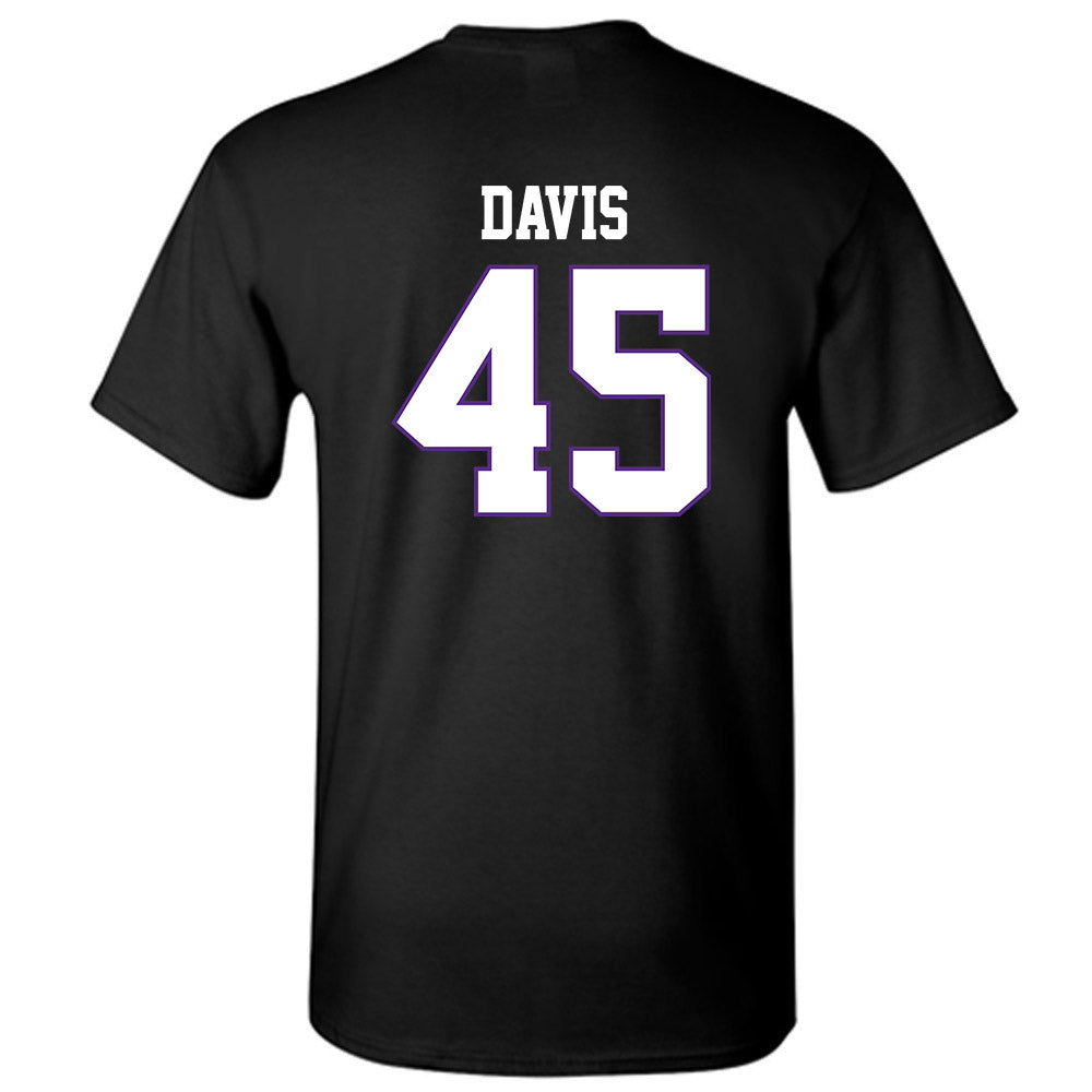 TCU - NCAA Baseball : Lance Davis - Classic Fashion Shersey T-Shirt-1