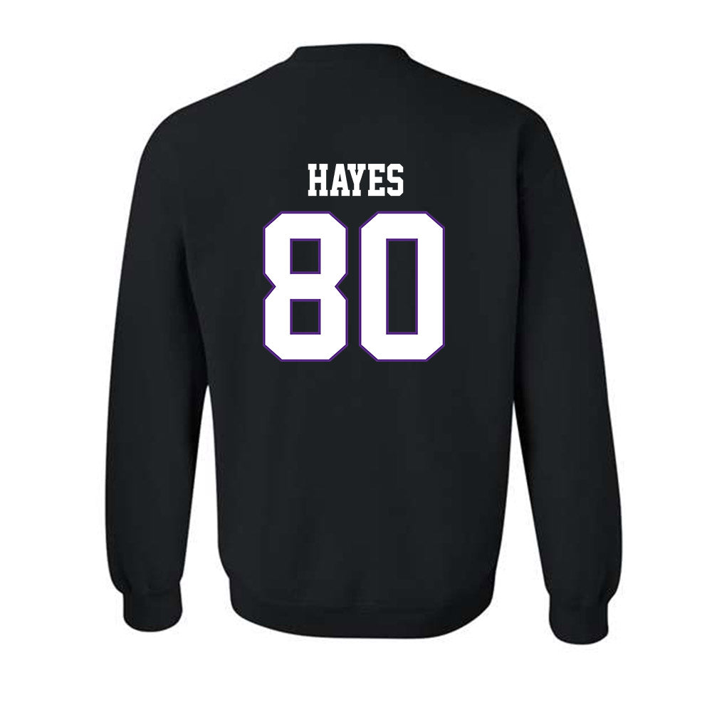 TCU - NCAA Football : Jacobe Hayes - Classic Fashion Shersey Crewneck Sweatshirt-1