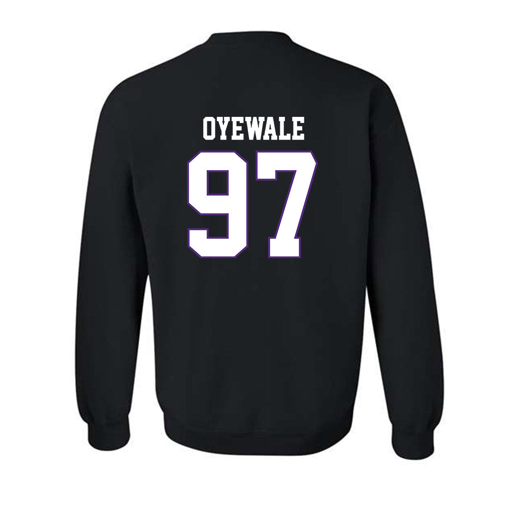 TCU - NCAA Football : Paul Oyewale - Classic Fashion Shersey Crewneck Sweatshirt-1
