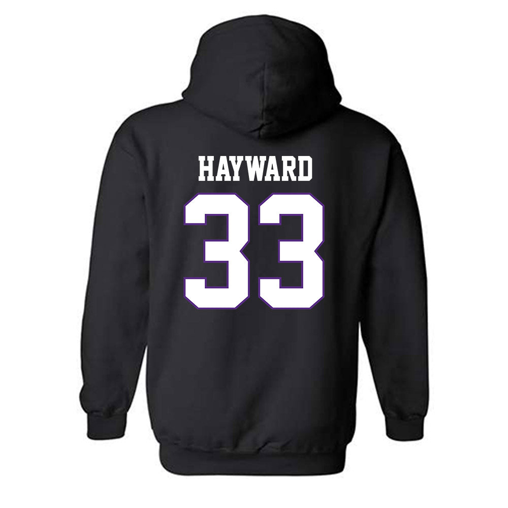 TCU - NCAA Football : Koron Hayward - Classic Fashion Shersey Hooded Sweatshirt-1