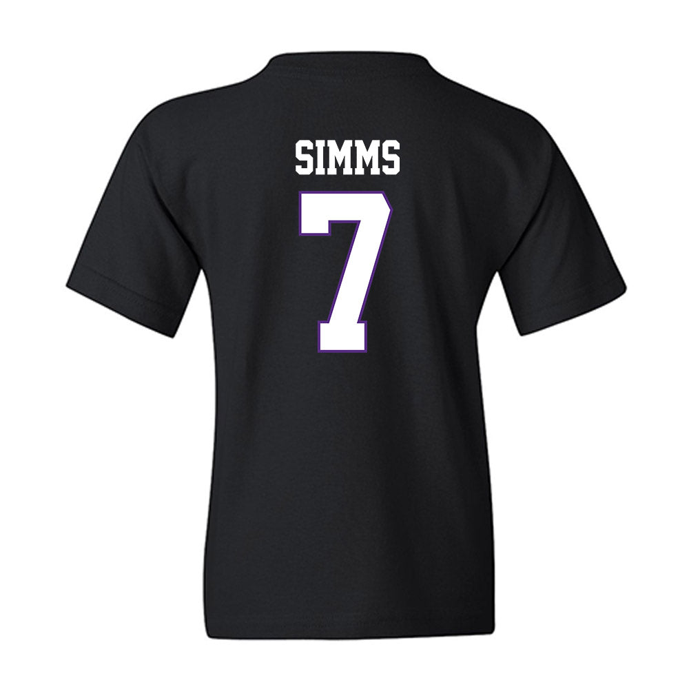 TCU - NCAA Football : Julius Simms - Classic Fashion Shersey Youth T-Shirt-1