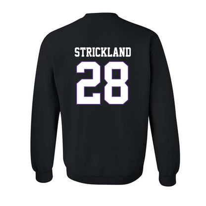 TCU - NCAA Football : Micah Strickland - Classic Fashion Shersey Crewneck Sweatshirt-1