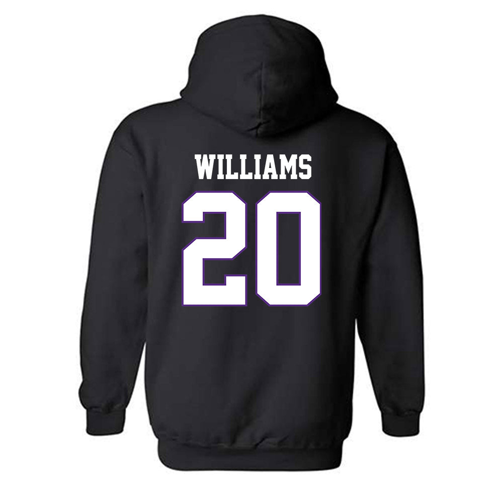 TCU - NCAA Football : Anthony Williams - Classic Fashion Shersey Hooded Sweatshirt-1