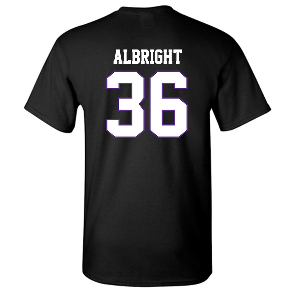 TCU - NCAA Football : Joseph Albright - Classic Fashion Shersey T-Shirt-1