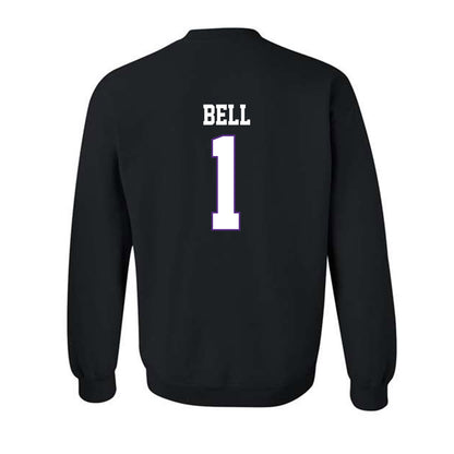 TCU - NCAA Baseball : James Bell - Classic Fashion Shersey Crewneck Sweatshirt-1