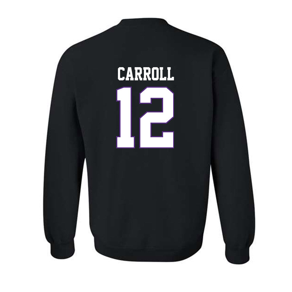 TCU - NCAA Football : Kalen Carroll - Classic Fashion Shersey Crewneck Sweatshirt-1