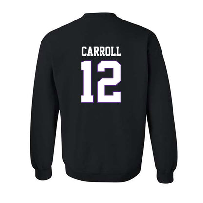 TCU - NCAA Football : Kalen Carroll - Classic Fashion Shersey Crewneck Sweatshirt-1