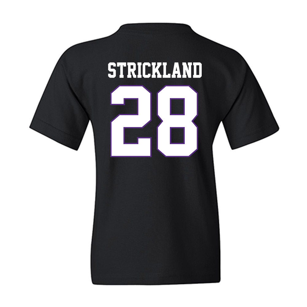 TCU - NCAA Football : Micah Strickland - Classic Fashion Shersey Youth T-Shirt-1