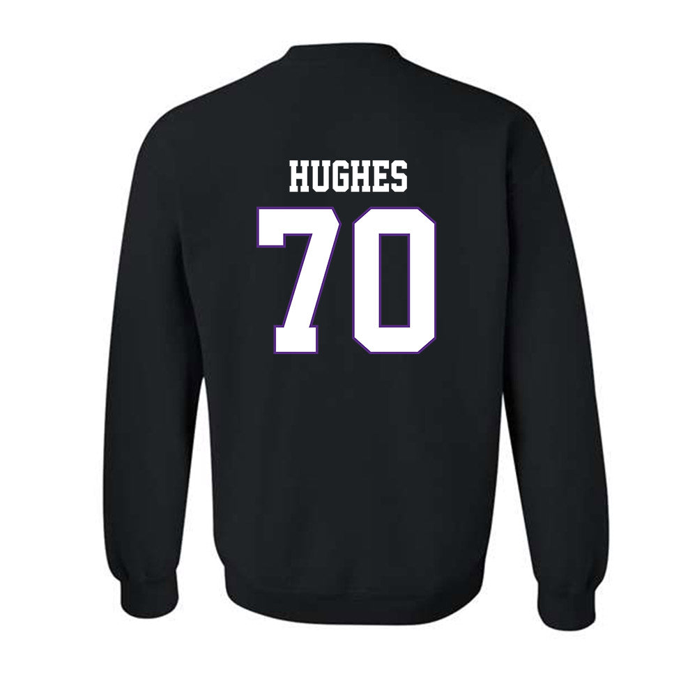 TCU - NCAA Football : Ryan Hughes - Classic Fashion Shersey Crewneck Sweatshirt-1