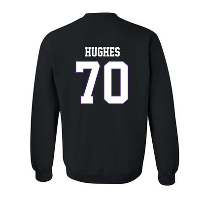 TCU - NCAA Football : Ryan Hughes - Classic Fashion Shersey Crewneck Sweatshirt-1
