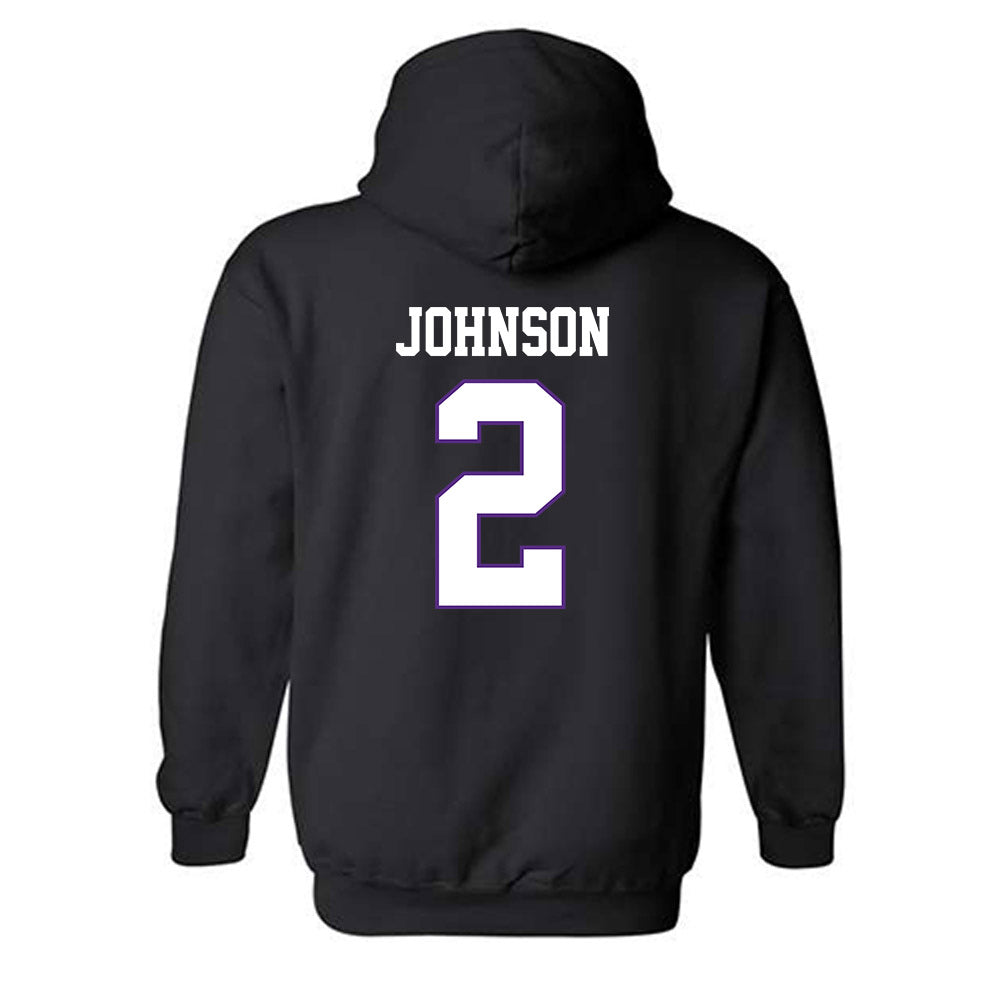 TCU - NCAA Football : Jamel Johnson - Classic Fashion Shersey Hooded Sweatshirt-1