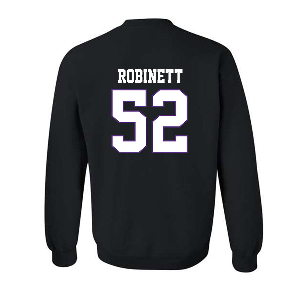 TCU - NCAA Football : Blake Robinett - Classic Fashion Shersey Crewneck Sweatshirt-1