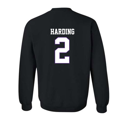 TCU - NCAA Men's Basketball : Brock Harding - Classic Fashion Shersey Crewneck Sweatshirt-1