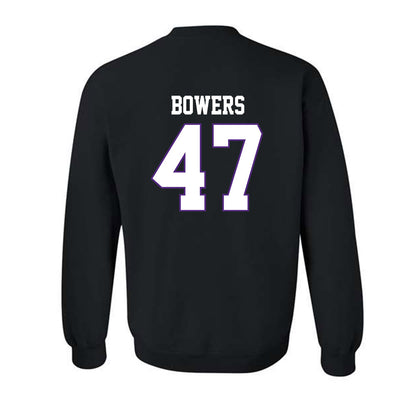 TCU - NCAA Football : Aaron Bowers - Classic Fashion Shersey Crewneck Sweatshirt-1