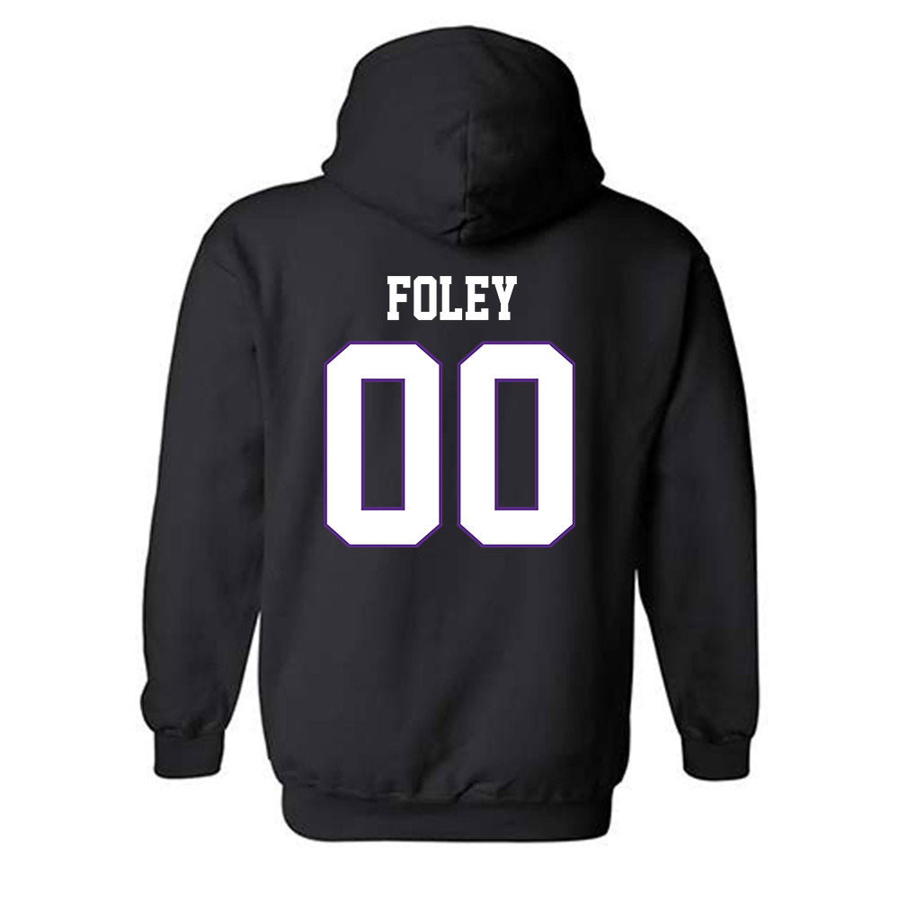 TCU - NCAA Women's Soccer : Claireese Foley - Classic Fashion Shersey Hooded Sweatshirt-1