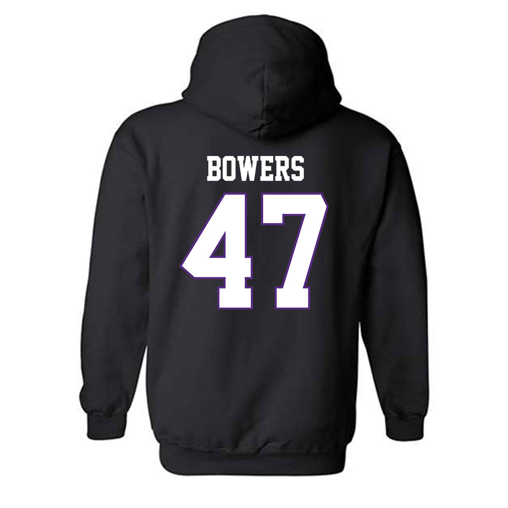 TCU - NCAA Football : Aaron Bowers - Classic Fashion Shersey Hooded Sweatshirt-1