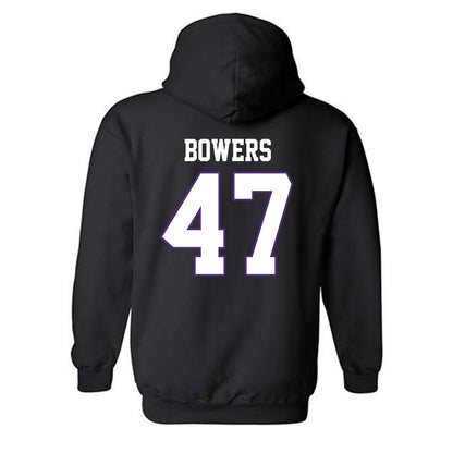 TCU - NCAA Football : Aaron Bowers - Classic Fashion Shersey Hooded Sweatshirt-1