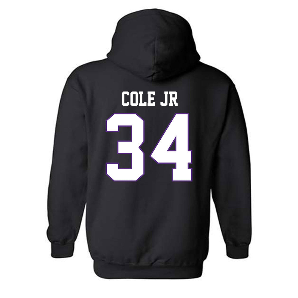 TCU - NCAA Football : Perry Cole Jr - Classic Fashion Shersey Hooded Sweatshirt-1