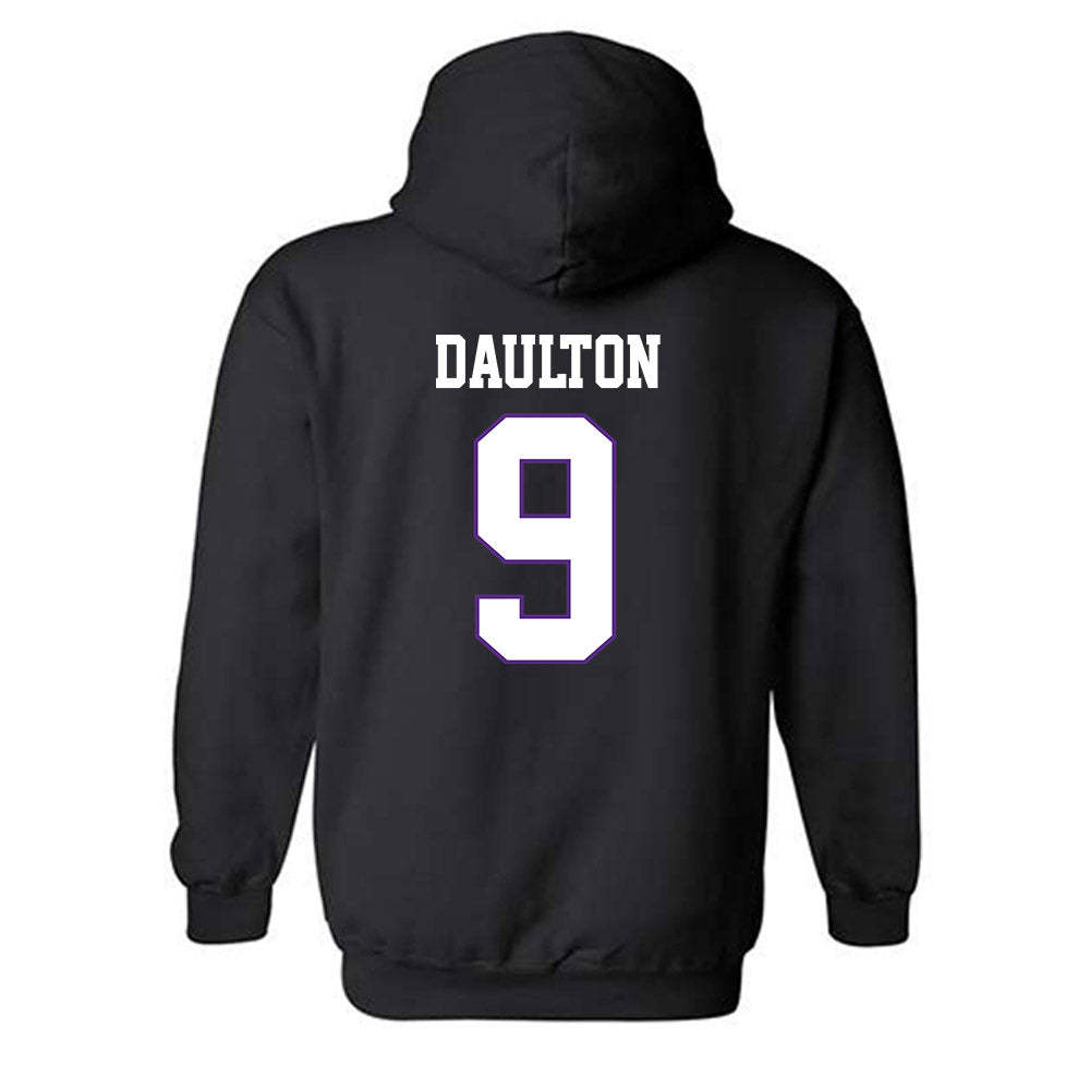 TCU - NCAA Football : Jack Daulton - Classic Fashion Shersey Hooded Sweatshirt-1