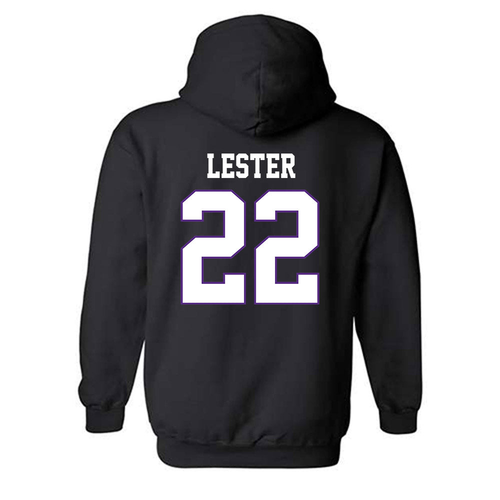TCU - NCAA Football : Jordan Lester - Classic Fashion Shersey Hooded Sweatshirt