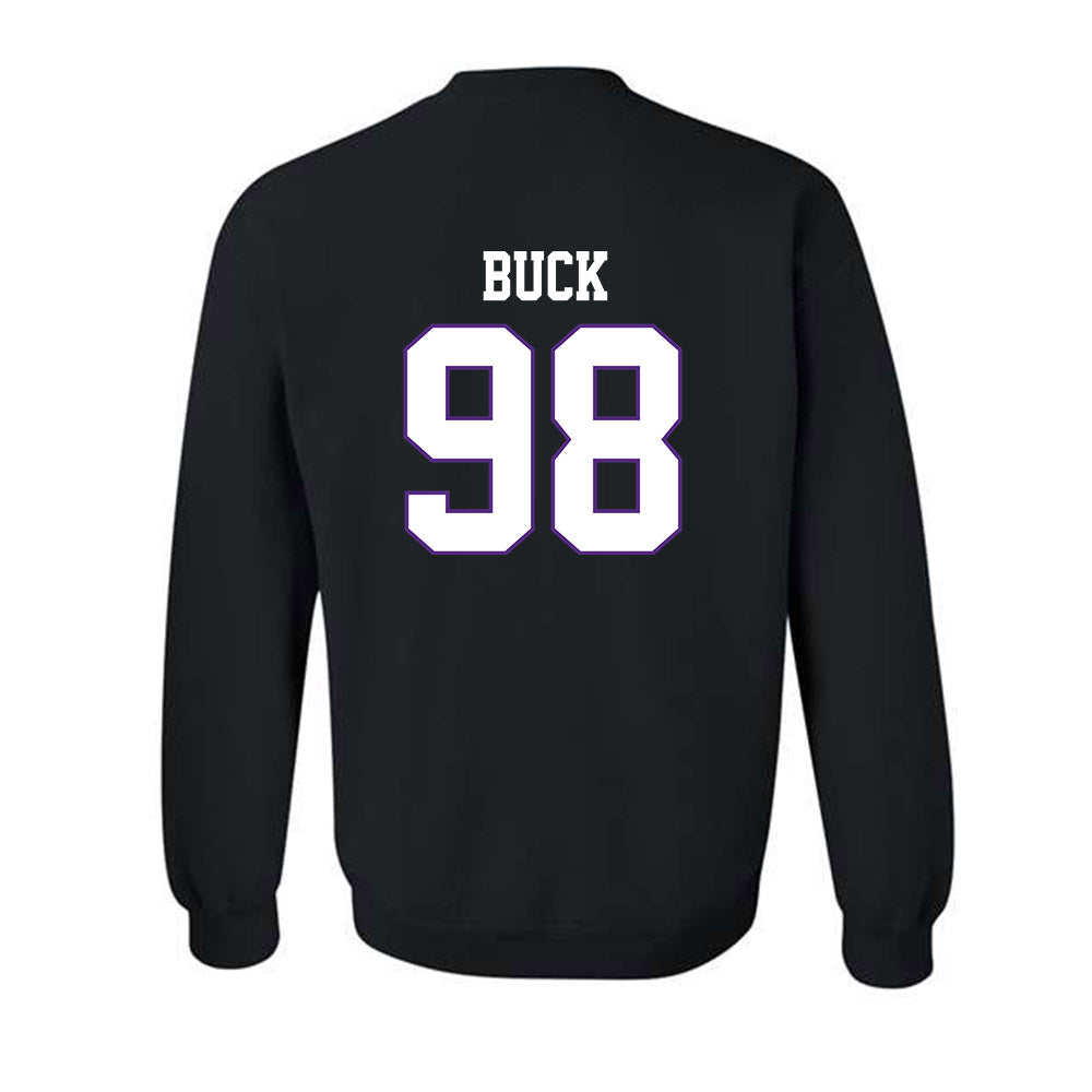 TCU - NCAA Football : Carter Buck - Classic Fashion Shersey Crewneck Sweatshirt-1