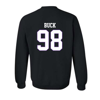 TCU - NCAA Football : Carter Buck - Classic Fashion Shersey Crewneck Sweatshirt-1