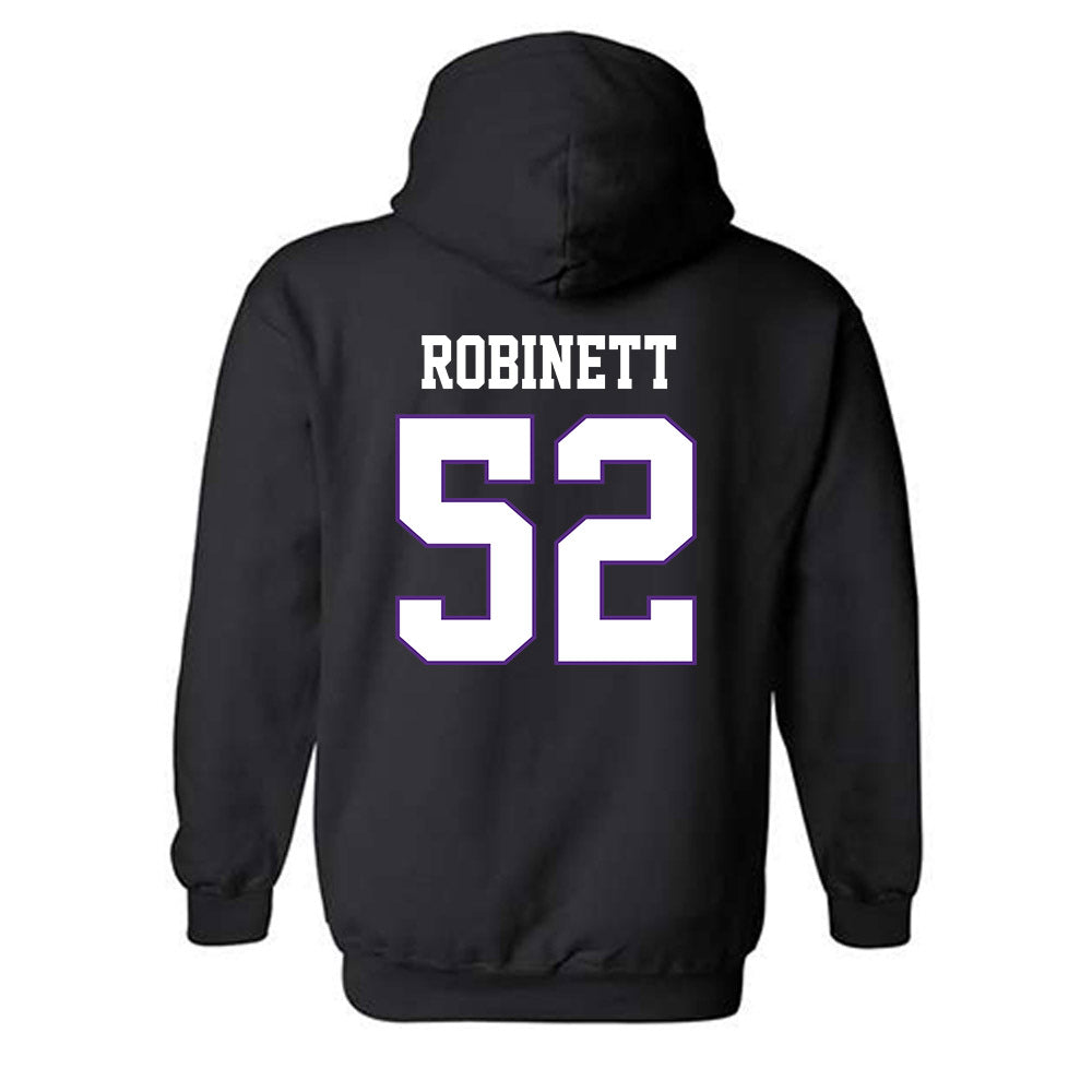 TCU - NCAA Football : Blake Robinett - Classic Fashion Shersey Hooded Sweatshirt-1