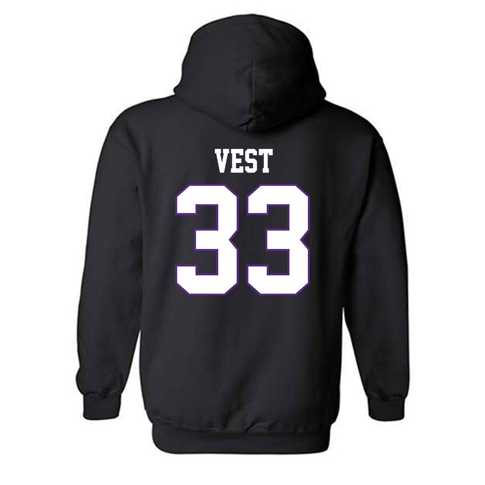 TCU - NCAA Women's Soccer : Grace Vest - Classic Fashion Shersey Hooded Sweatshirt-1